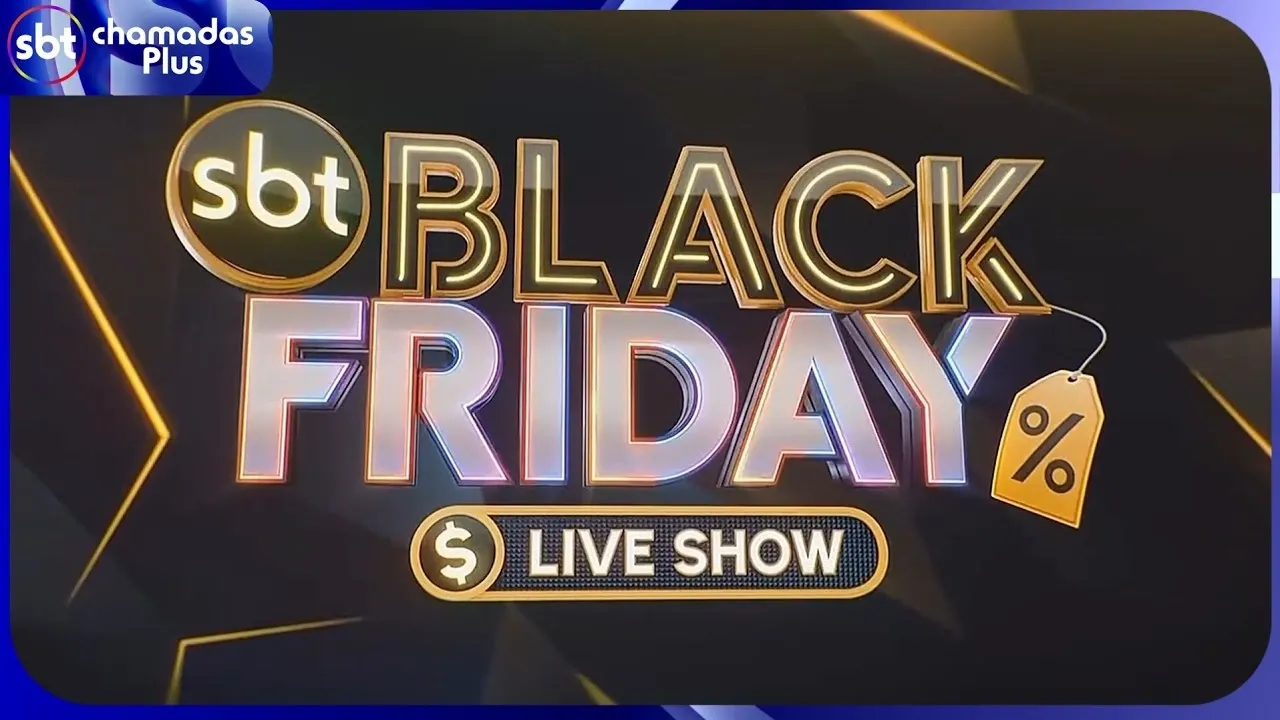 SBT lança "Black Friday Live Show 2026" com Celso Portiolli e aposta em entretenimento shoppable e mídia multiplataforma