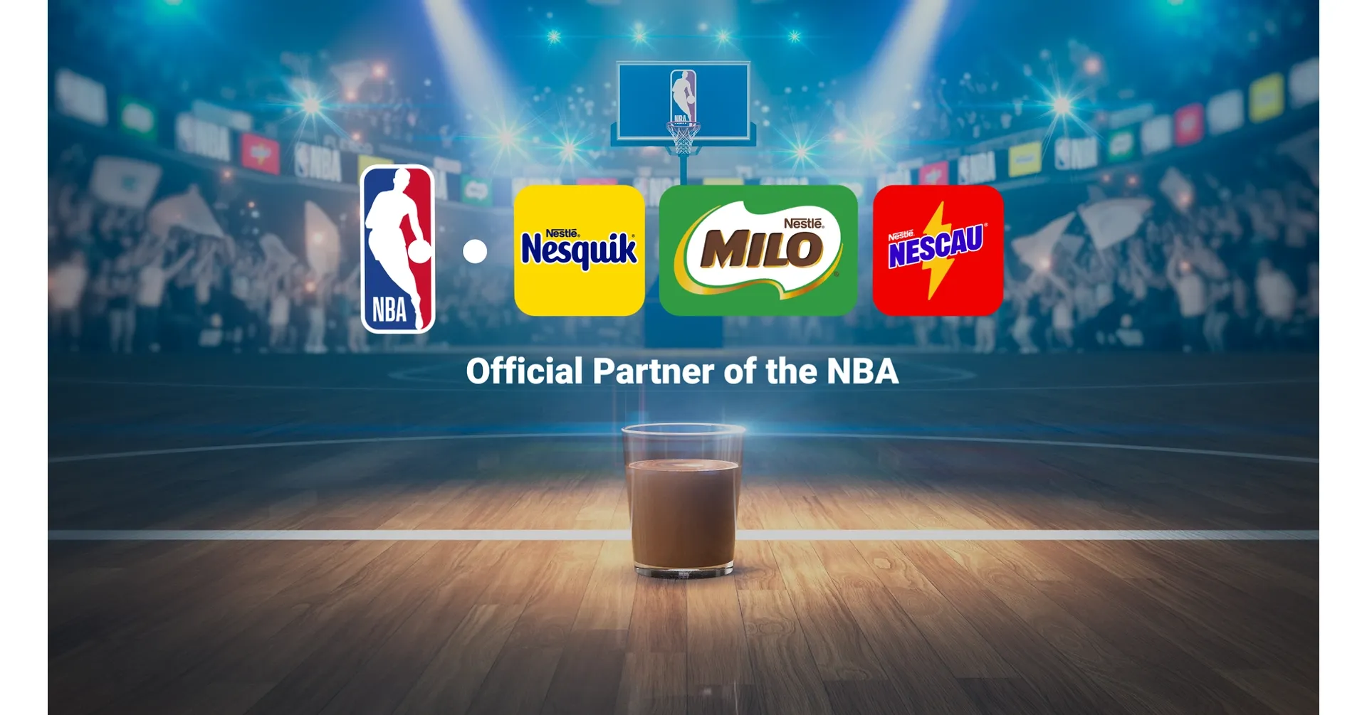 Nestlé e NBA anunciam parceria global com ativações de NESCAU, Milo e Nesquik