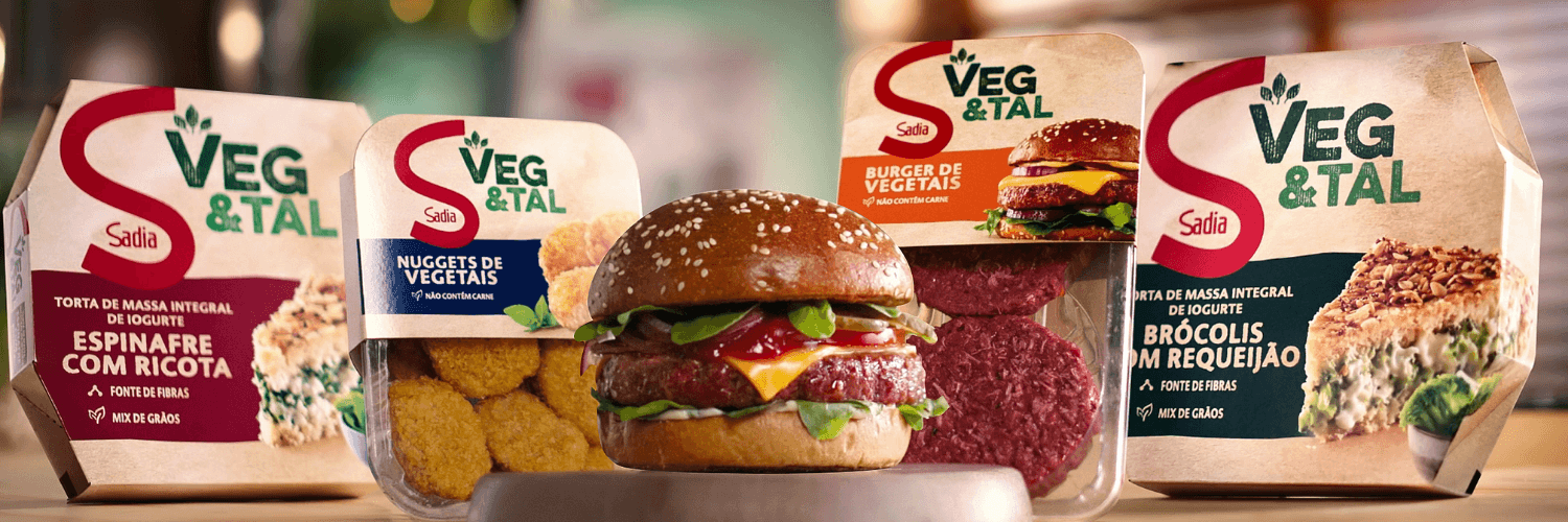 Sadia anuncia nova linha com opções ao consumidor Veg&Tal