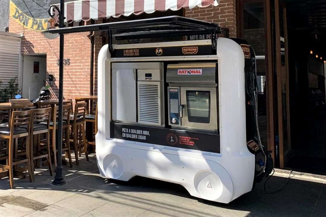 Mini pizzaria em veículo sustentável é o novo modelo de negócio da Patroni