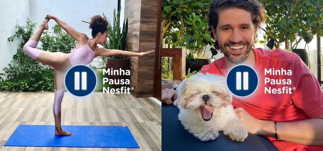 Iogurte Nesfit convida público a fazer uma pausa para cuidar de si