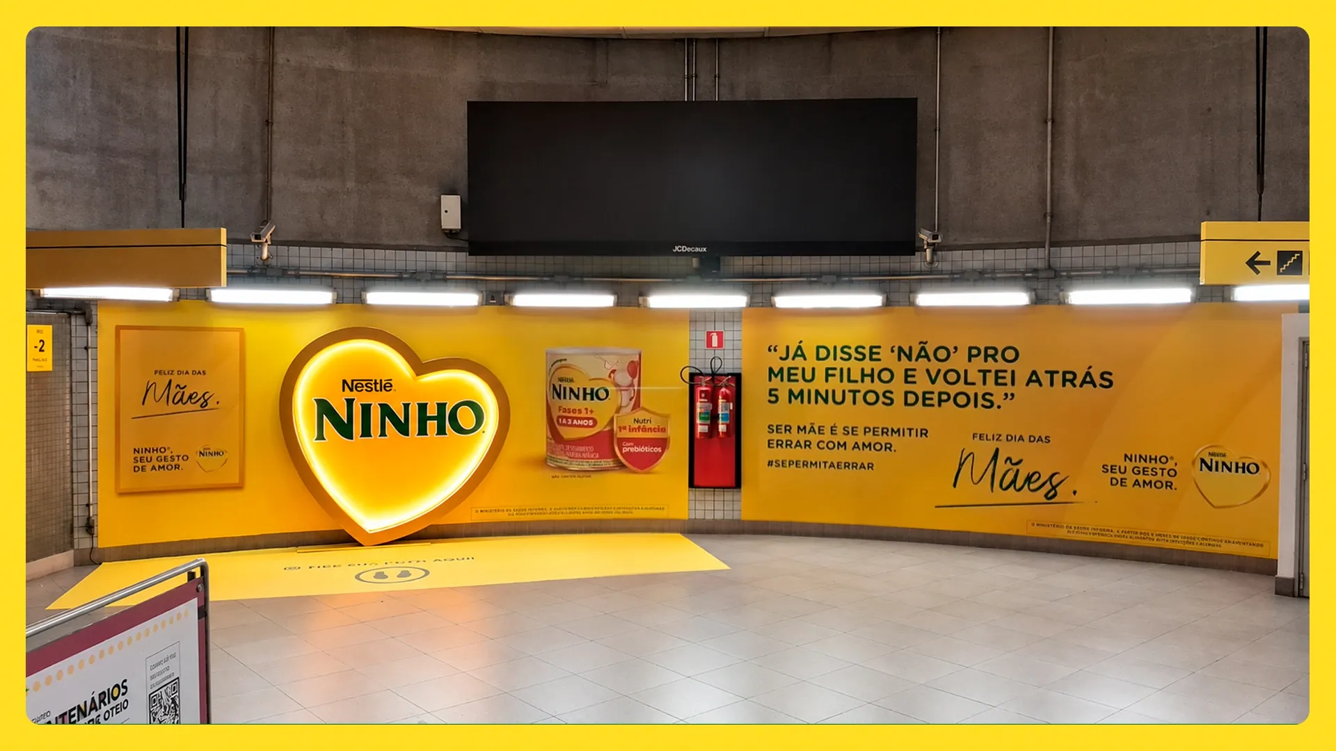 Ninho celebra a maternidade real com campanha #SePermitaErrar