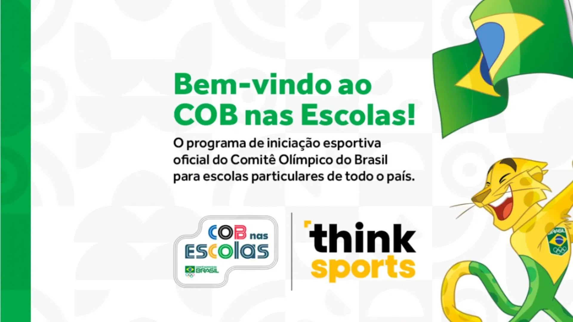 Programa COB Nas Escolas conecta crianças ao mundo olímpico