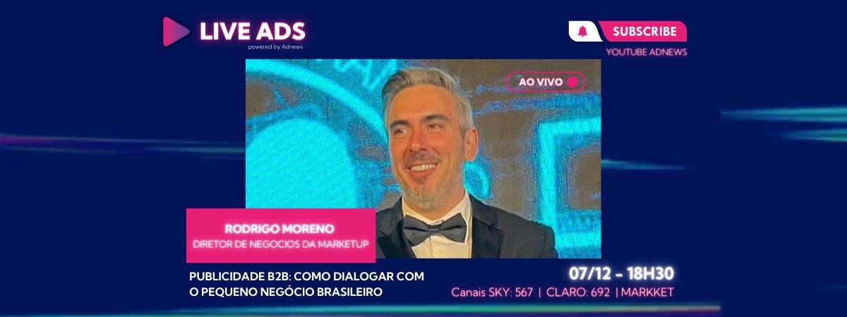 LIVEADS dessa semana traz conversa com Rodrigo Moreno