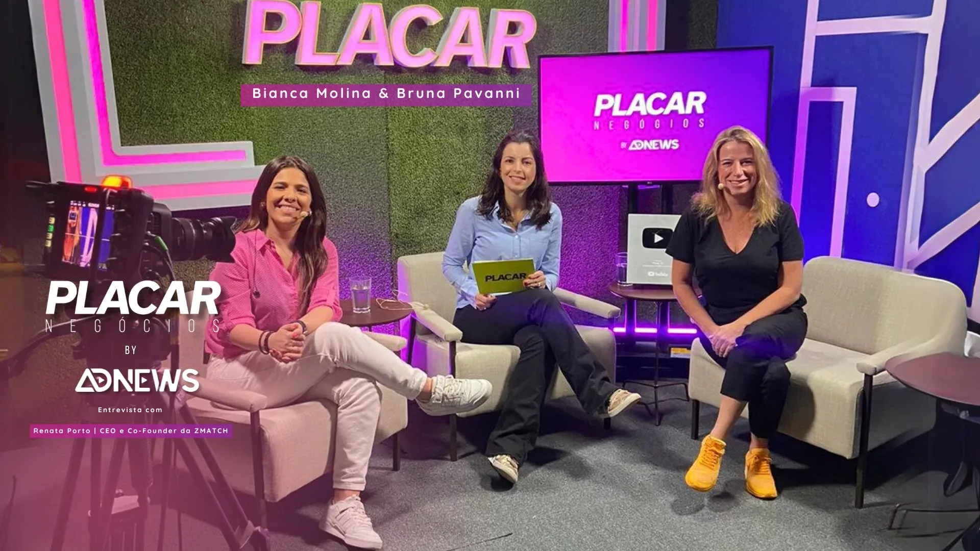 PLACAR Negócios by Adnews recebe Renata Porto, CEO da zMatch