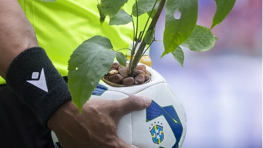 Ação ambiental marca a última rodada do Brasileirão 2025