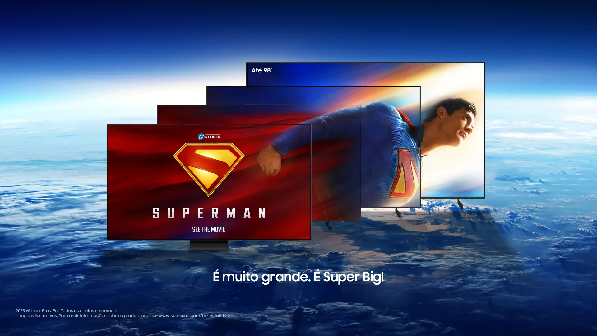 Samsung celebra novo filme do Superman com experiências imersivas em parceria com Warner Bros. e DC Studios
