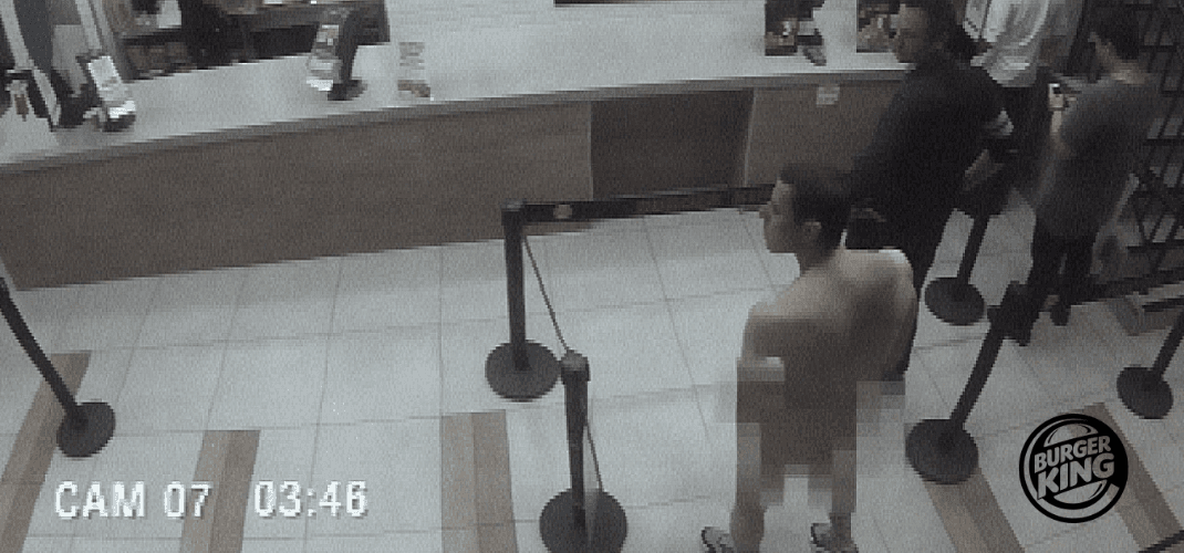 BK usa cenas inusitadas de lojas na madrugada em nova campanha