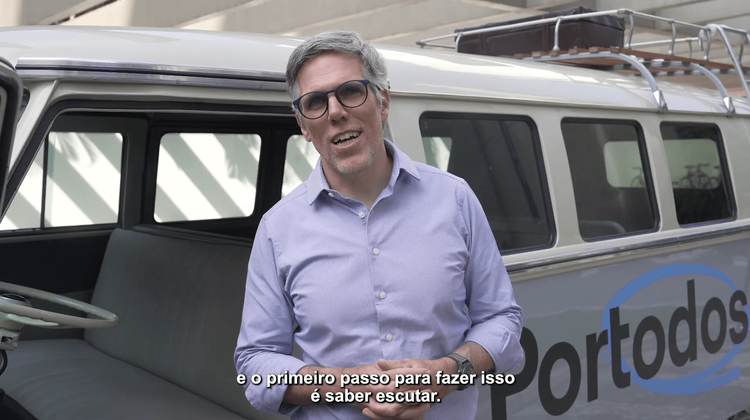 Porto e Trip transformam CEO em host de talk show