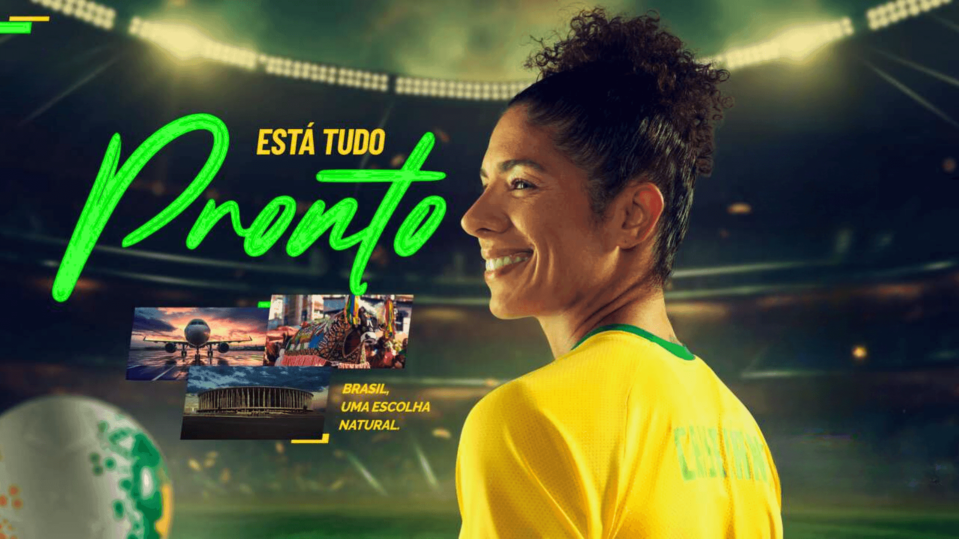 Campanha promove candidatura do Brasil à sede da Copa do Mundo Feminina 2027