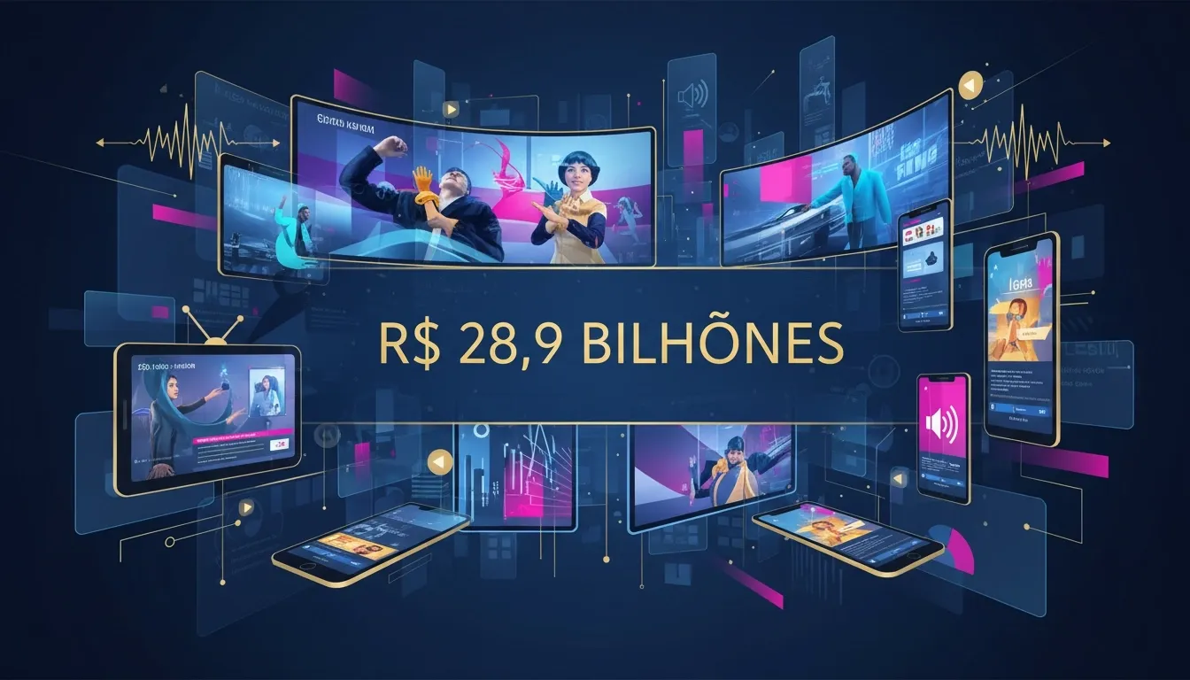 Mercado Publicitário Movimenta R$ 28,9 Bilhões: Cenp Revela Ranking de Investimento em Mídia de 2025
