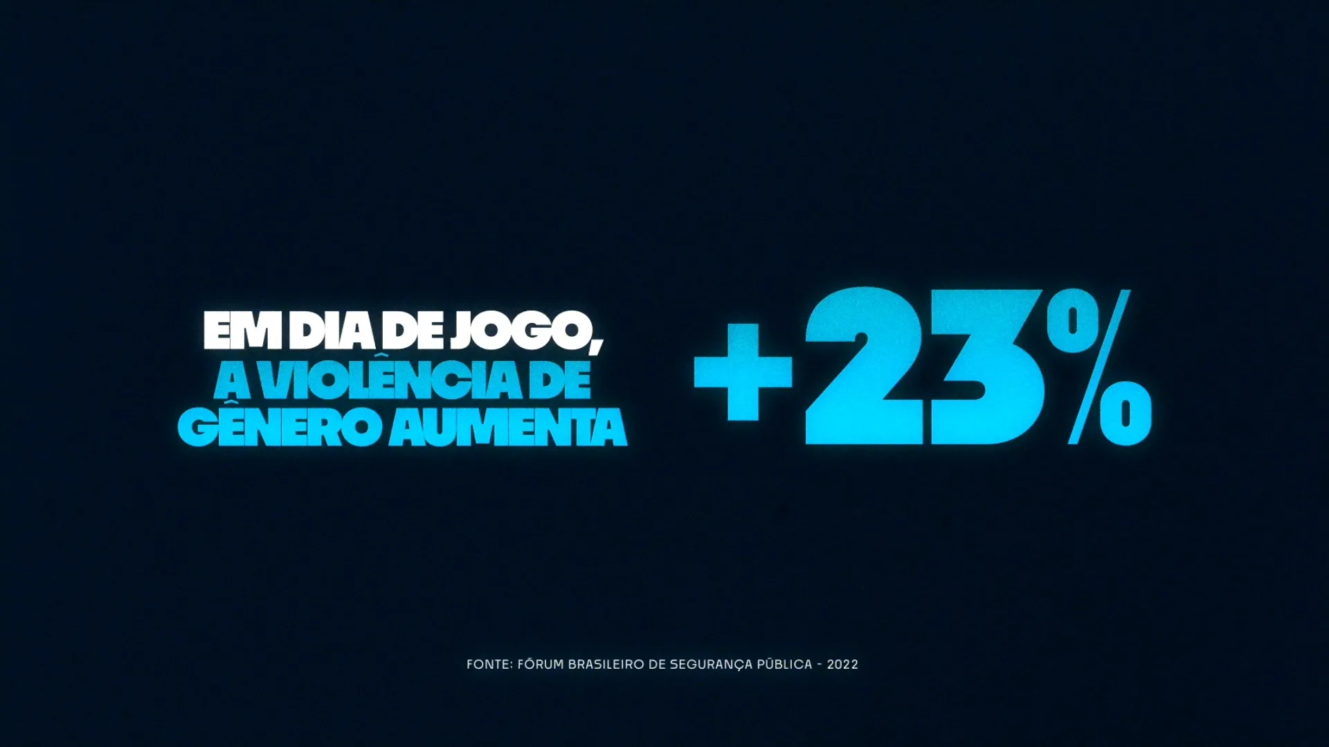 Estácio realiza campanha no Brasileirão para alertar sobre o aumento da violência contra a mulher