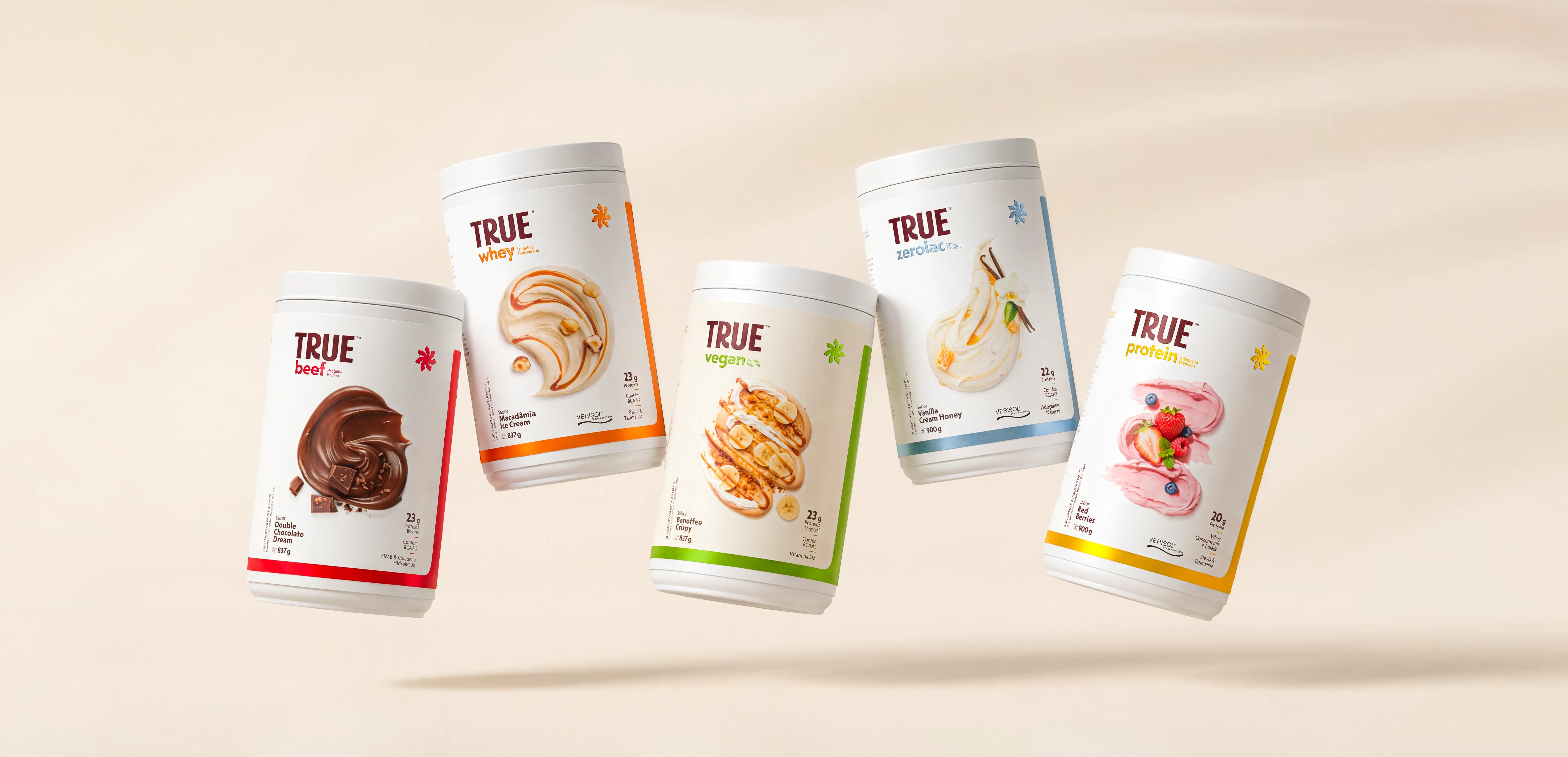 TRUE apresenta novo posicionamento e atualiza embalagens
