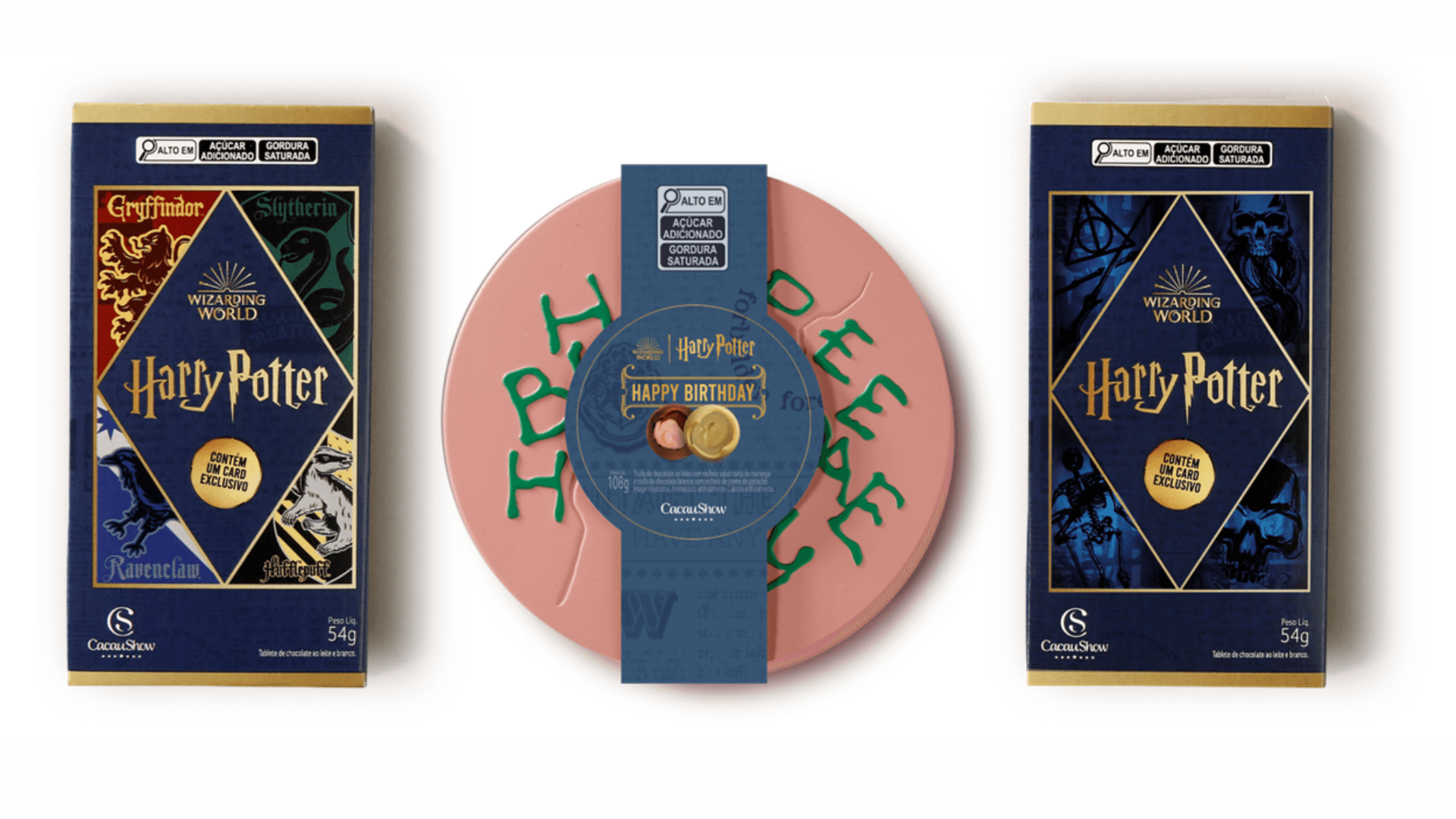 Cacau Show e WBDGCP celebram o aniversário de Harry Potter com produtos icônicos