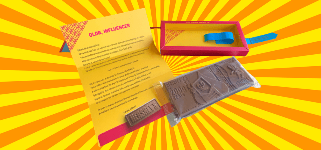 Hershey’s apresenta sua versão de meme da nota de R$200