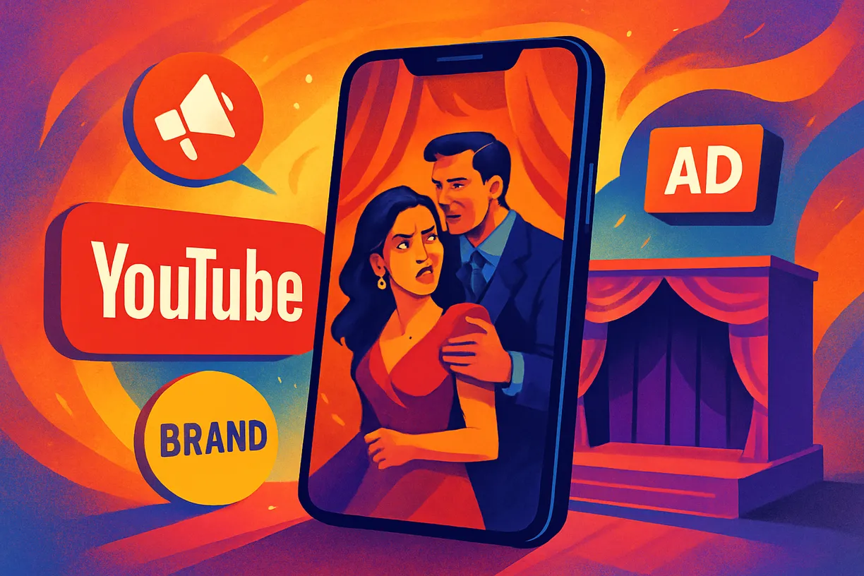 YouTube aposta em novelas verticais e lança projeto para marcas entrarem nos minidramas