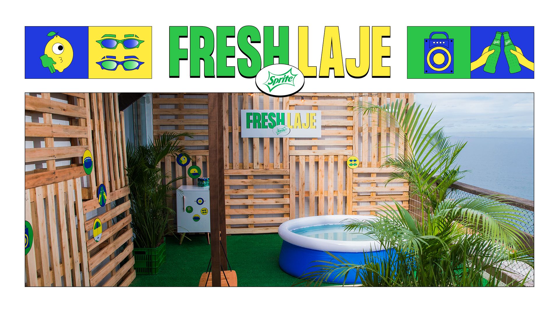 Com Fresh Laje, Sprite tuna lajes por todo o Brasil